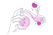 6 Perfume Vector Illustration, an Object Illustration by denayunebgt (Thumbnail 3 of 3)