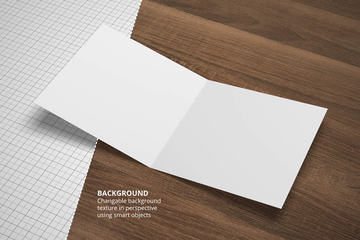 Bifold Brochure/Greeting Card Mockup, a Print Template by Petr Stránský (Photo 3 of 9)
