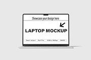 Isometric laptop mockup, a Mac Mockup by Graphicbars (Thumbnail 3 of 20)