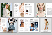 Fashion Magazine Template, a Magazine Template by BrandPacks (Thumbnail 2 of 6)