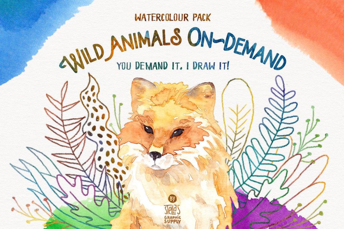 Wild Animals On-Demand, an Animal Illustration by Stella's Graphic Supply (Photo 1 of 5)
