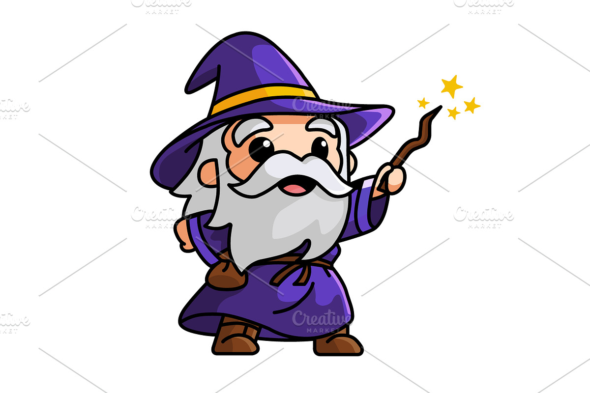 Wizard, a Person Illustration by Light_Lenser