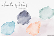 Sparrows Watercolor & Ink Design Kit, a Texture Illustration by Wooly Pronto (Thumbnail 7 of 7)