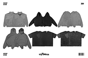Clothing Mockup Realistic, a Hoody Mockup by NYCTHOPILIA STUDIO (Thumbnail 7 of 9)