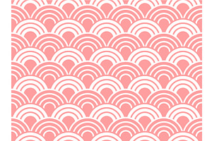 The geometric pattern with circles, a Decorative Illustration by RODINA
