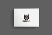 Black Cat Logo Template, a Branding & Logo Template by dien96 (Thumbnail 2 of 2)