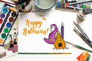 Halloween set, 55 vector items, an Illustration by rubinat (Thumbnail 7 of 7)