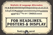 FHA Sign DeVinne, a Serif Font by Fontry West (Thumbnail 4 of 9)