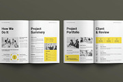 Project Proposal Template, a Brochure Template by E-Type (Thumbnail 4 of 6)