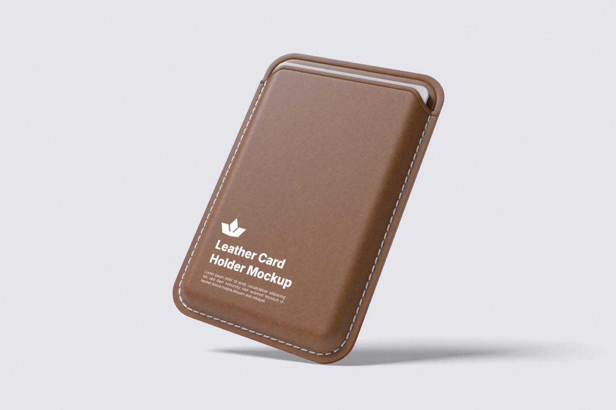 Leather CardHolder Mockup Bundle Set, an Advertising Mockup by Rielismee (Photo 5 of 5)