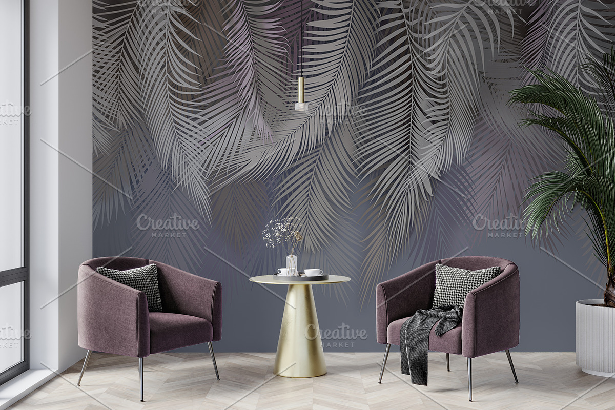 Wallpaper mockup - luxury interior, a Household Mockup by Hunny Badger (Photo 4 of 6)