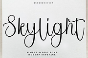 Skylight, a Handwritten Font by InermediaSTUDIO (Thumbnail 1 of 7)