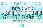 KG Who Tells Your Story, a Font by Kimberly Geswein Fonts (Thumbnail 1 of 3)