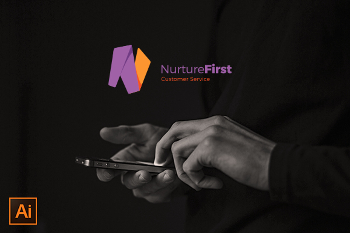 Letter N Logo, a Branding & Logo Template by Squarepack (Photo 3 of 6)