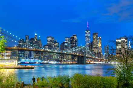 New York City Skyline at night