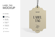 Minimal Price Tag Label Mockup, a Product Mockup by graphypix (Thumbnail 2 of 4)