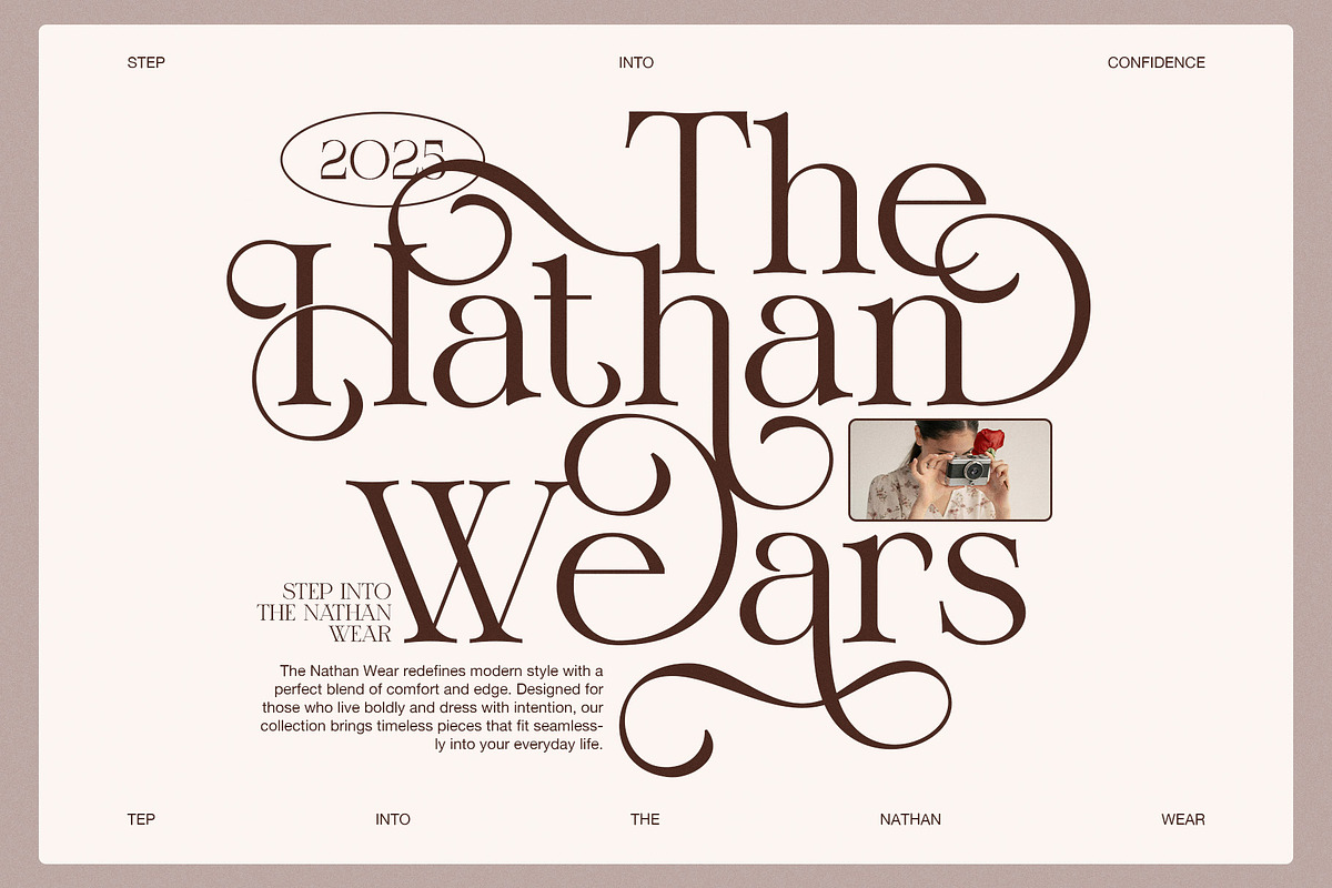 Stimer Dream Elegant Serif Font, a Serif Font by Elegant Font (Photo 3 of 8)