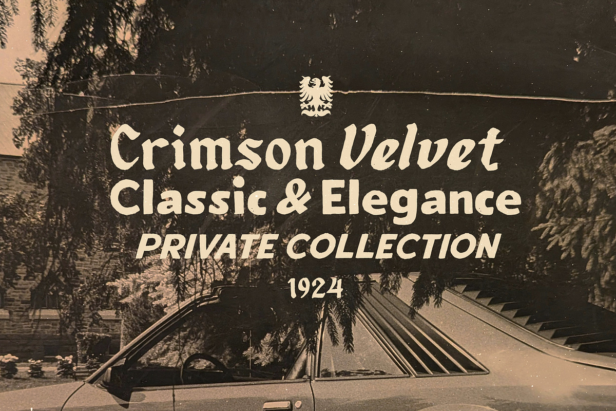 Post Crave - Two Style Font, a Blackletter Font by Bale Type (Photo 8 of 10)