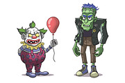 Monster Bundle, an Illustration by Cartoon Shop (Thumbnail 10 of 16)