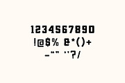 Slab Soldier Textured Font, a Slab Serif Font by UICreative (Thumbnail 7 of 12)