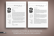 Professional Resume Cv Template, a Resume Template by The Creative Resume (Thumbnail 4 of 8)