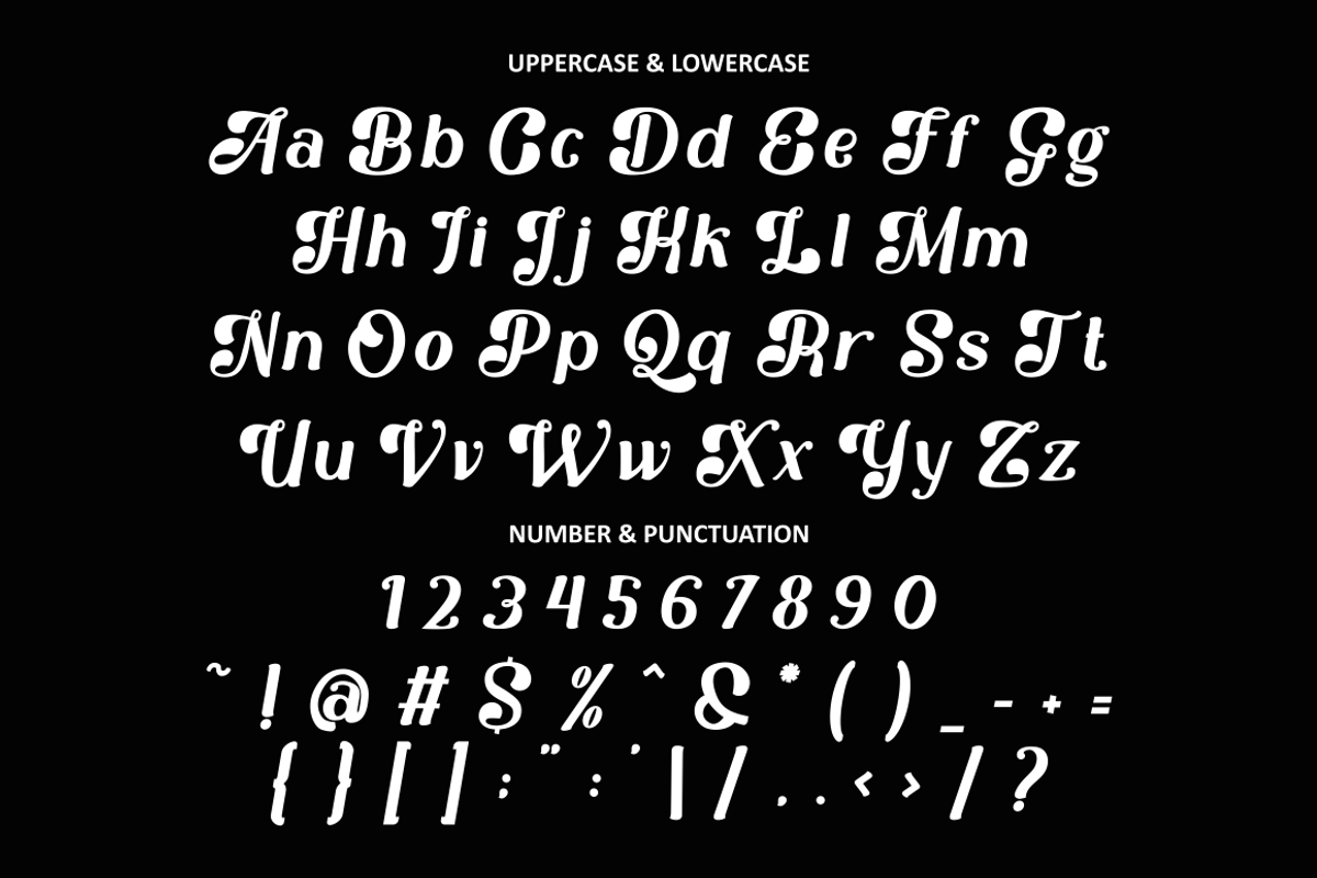 Glareous - Modern Display Font, a Font by PutraCetol Studio (Photo 9 of 11)