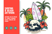 surfing & beach artwork BUNDEL, a Person Illustration by grindstudio (Thumbnail 1 of 5)