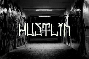 HUSTLIN FONT