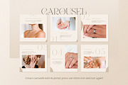 Jewelry Instagram Templates | CANVA, a Social Media Template by Wildnun Studio (Thumbnail 18 of 26)
