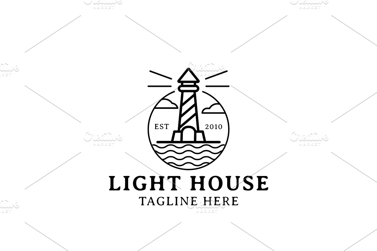 Lighthouse Harbor Logo Design