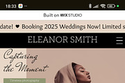 Photographer - Wix Studio Template, a Wix Template by Kitteeh (Thumbnail 10 of 12)