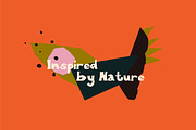 Paradise | Botanical Collage Font, a Handwritten Font by Liam MacSweeney's (Thumbnail 3 of 7)