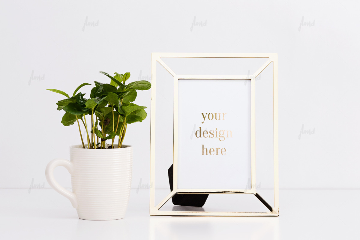 Styled frame mug mockup, a Product Mockup by JustLikeMyDesktop (Photo 1 of 2)