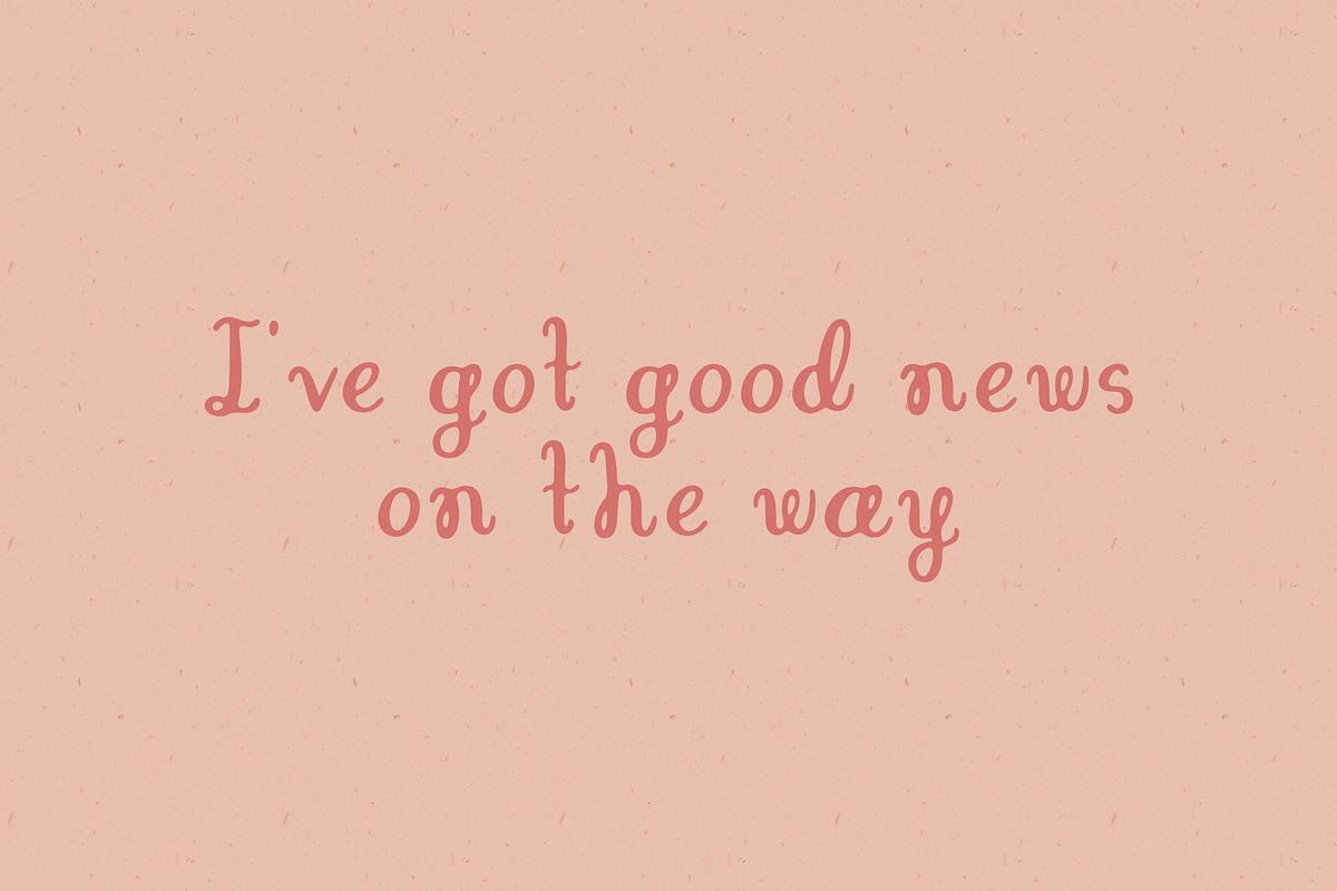 Good News Hand Lettered Display preview 6