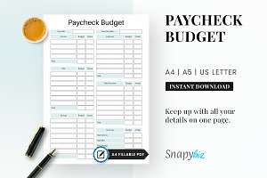 Budget Planner Book