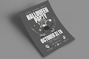 Monochrome Halloween Party Flyer, a Flyer Template by Guuver (Thumbnail 3 of 3)