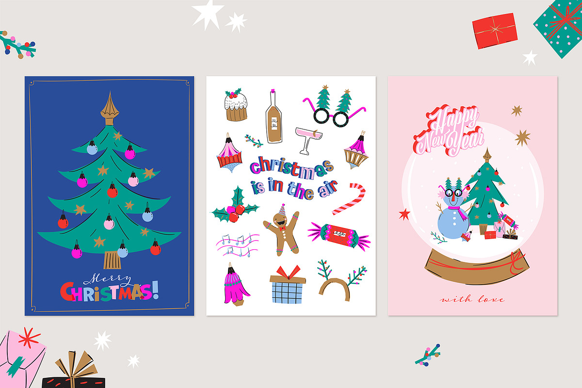 The Coolest Christmas Ever, a Seasonal Illustration by Ruslana Lubenets (Photo 11 of 15)