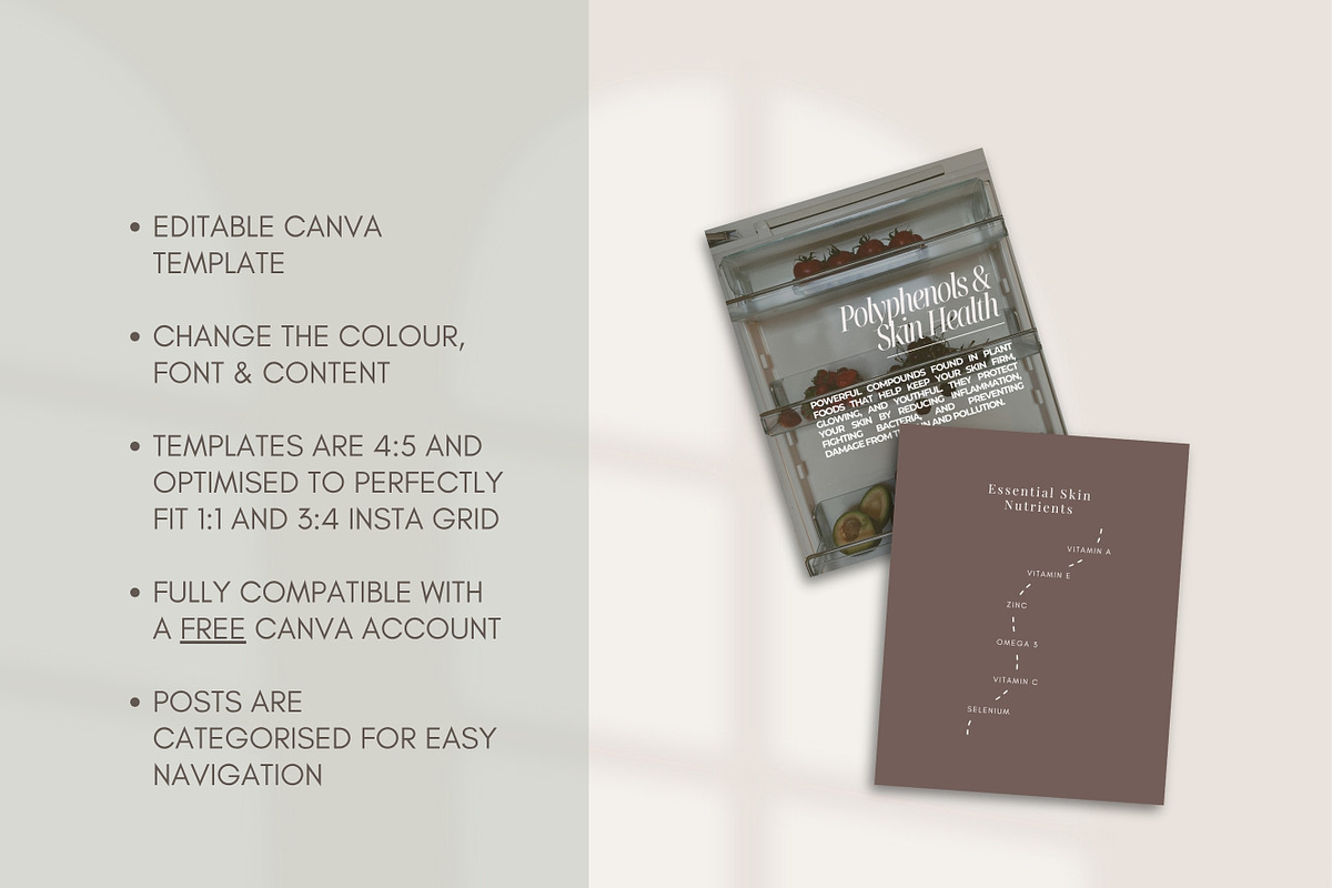 Skin Social Media Posts Canva preview 3