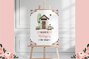 Cute garden watercolor clipart set, an Animal Illustration by Estudio 812 (Thumbnail 6 of 8)