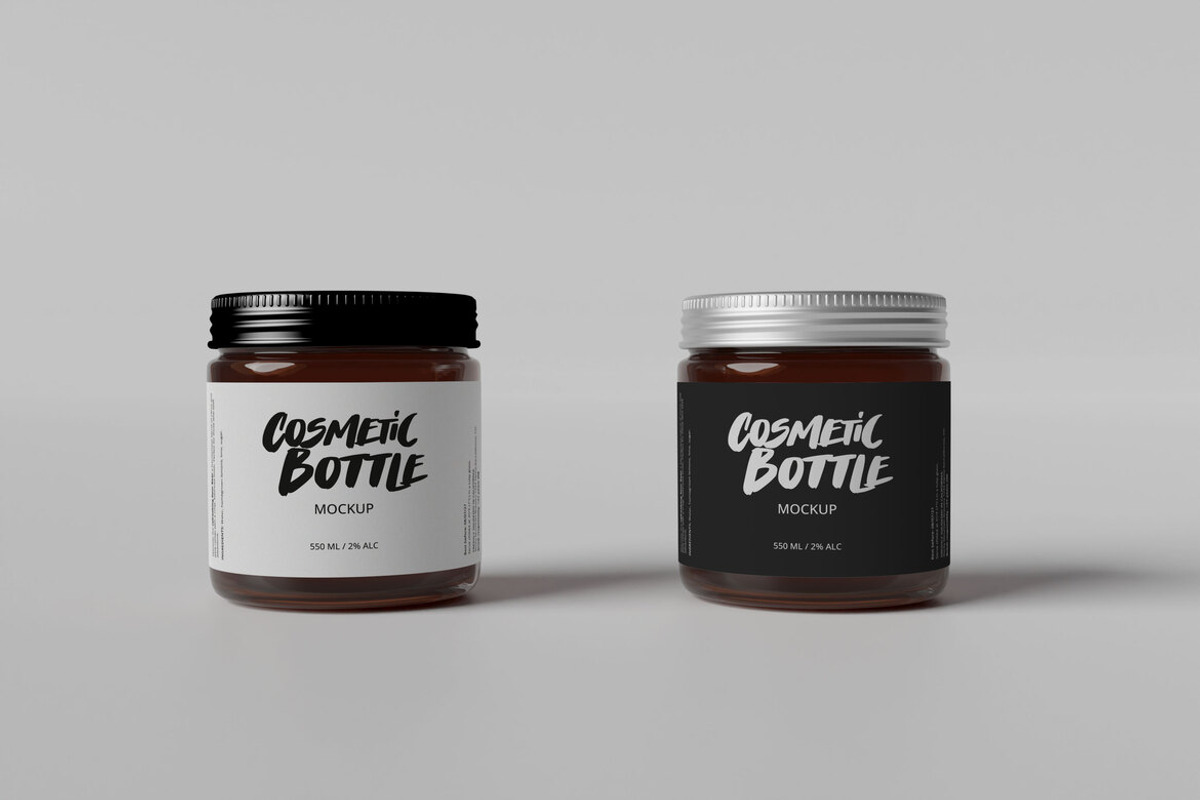 Cosmetic Jar Mockup, a Packaging Mockup by MA-KING_ART (Photo 2 of 2)