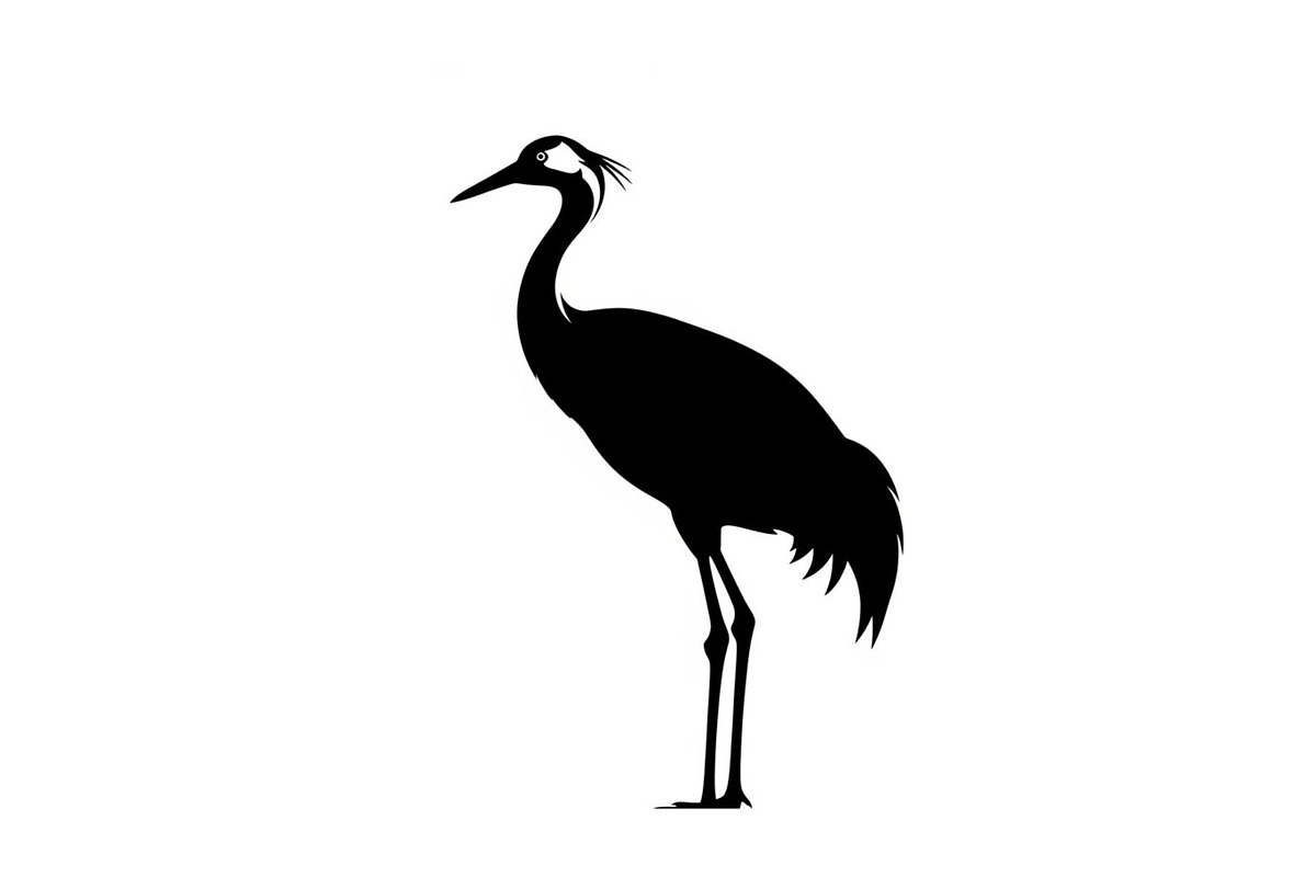 50 Heron Crane Silhouette Bundle, an Illustration by Amazin_art (Photo 22 of 39)