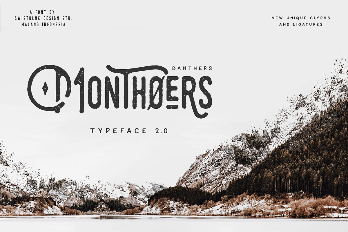 Monthoers Signature - Font Duo, a Font by Swistblnk Std. (Photo 11 of 15)