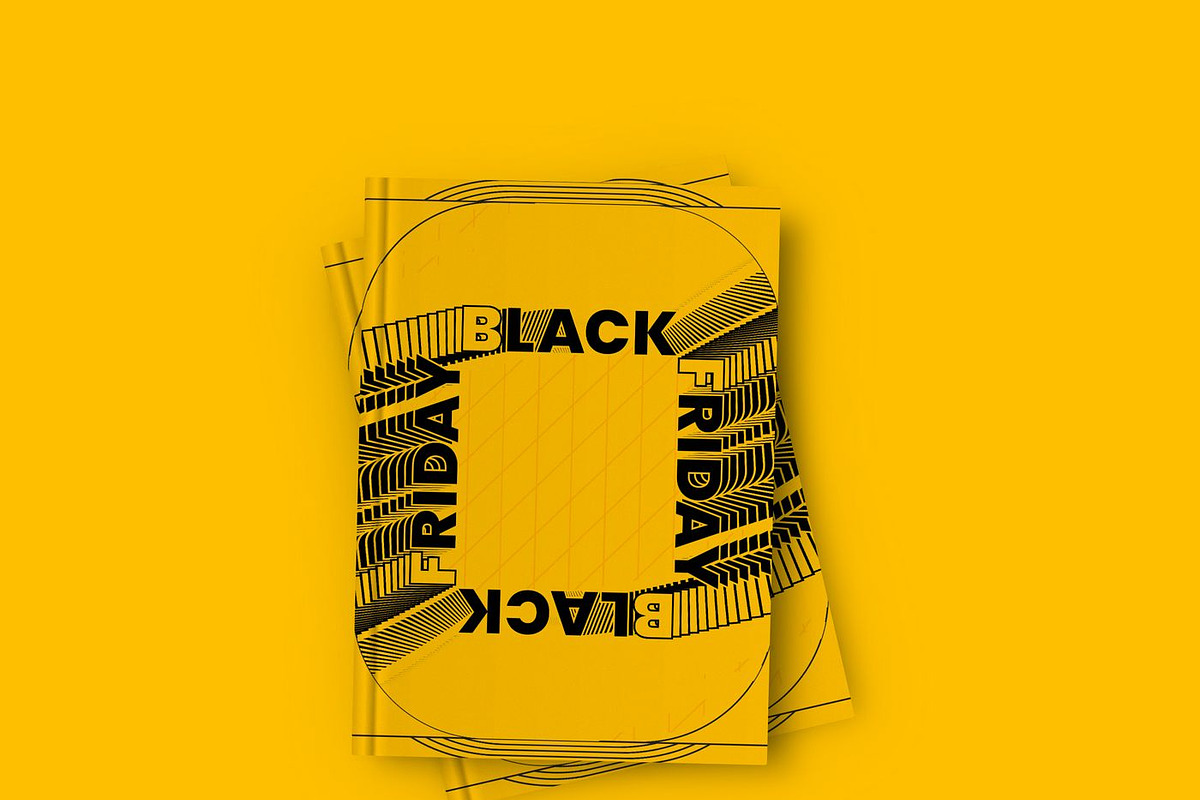 Black Friday Typography Poster Set, a Poster Template by NJ Himel (Photo 11 of 111)