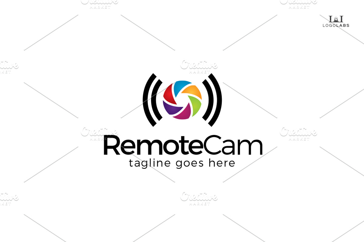 Remote Cam Logo, a Branding & Logo Template by LogoLabs