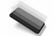 iPhone X Multilayer Mockup #6, an iPhone Mockup by Seven Lights (Thumbnail 2 of 5)