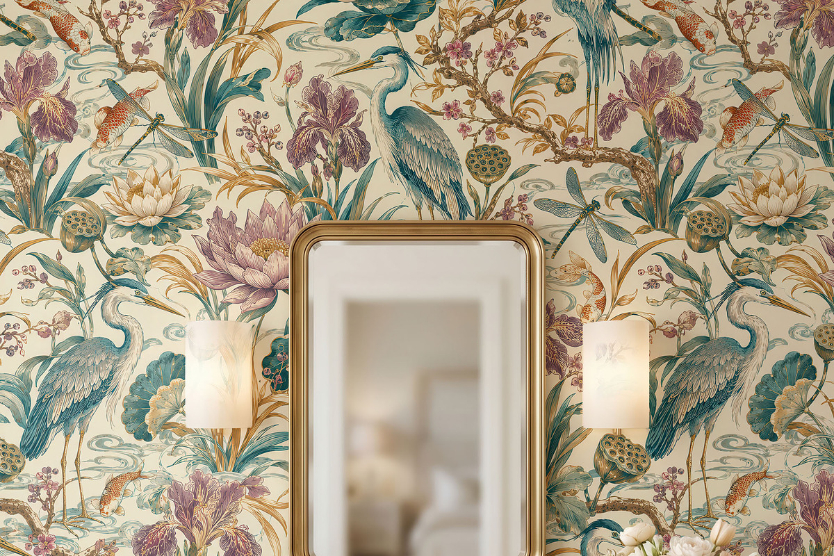 Bathroom Wallpaper Mockup PSD, a Household Mockup by 1001 mockups (Photo 10 of 11)