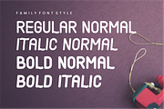 Hello Winter, a Sans Serif Font by alon kelakon (Thumbnail 4 of 5)
