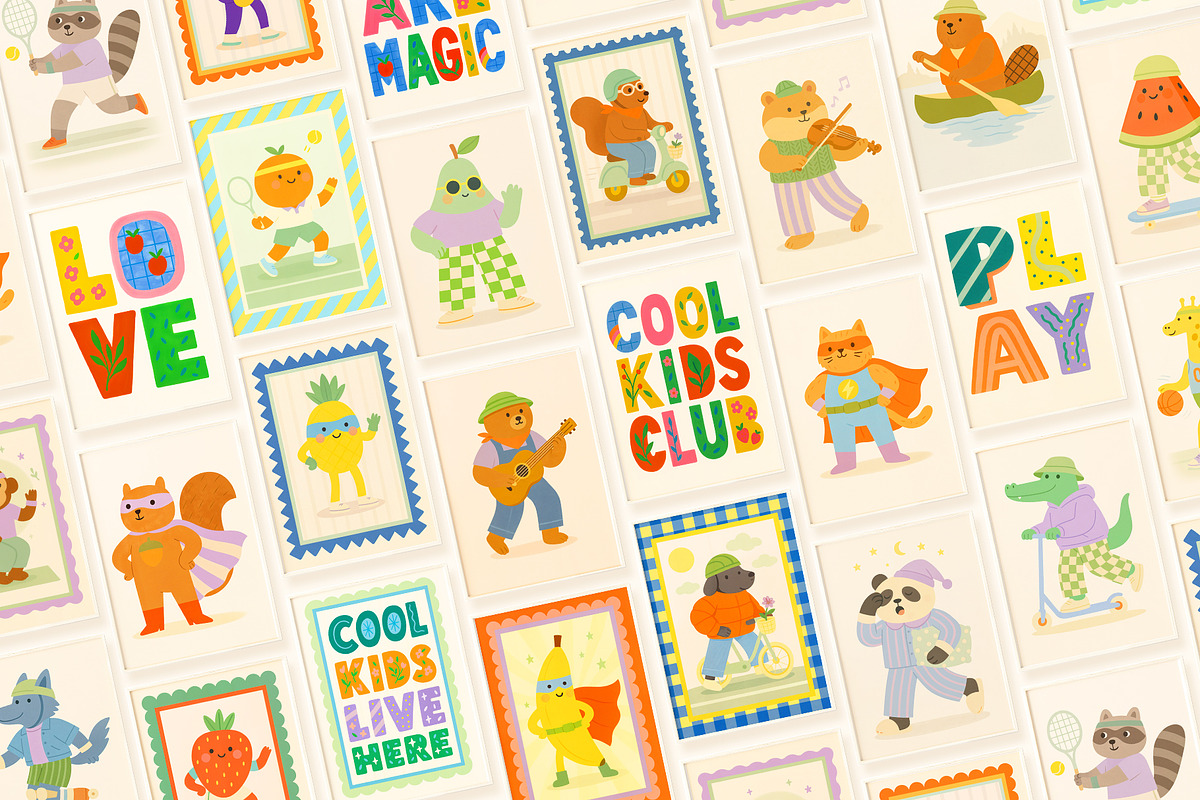 Nursery Prints, a Graphic by Wall Art Print Studio (Photo 2 of 15)