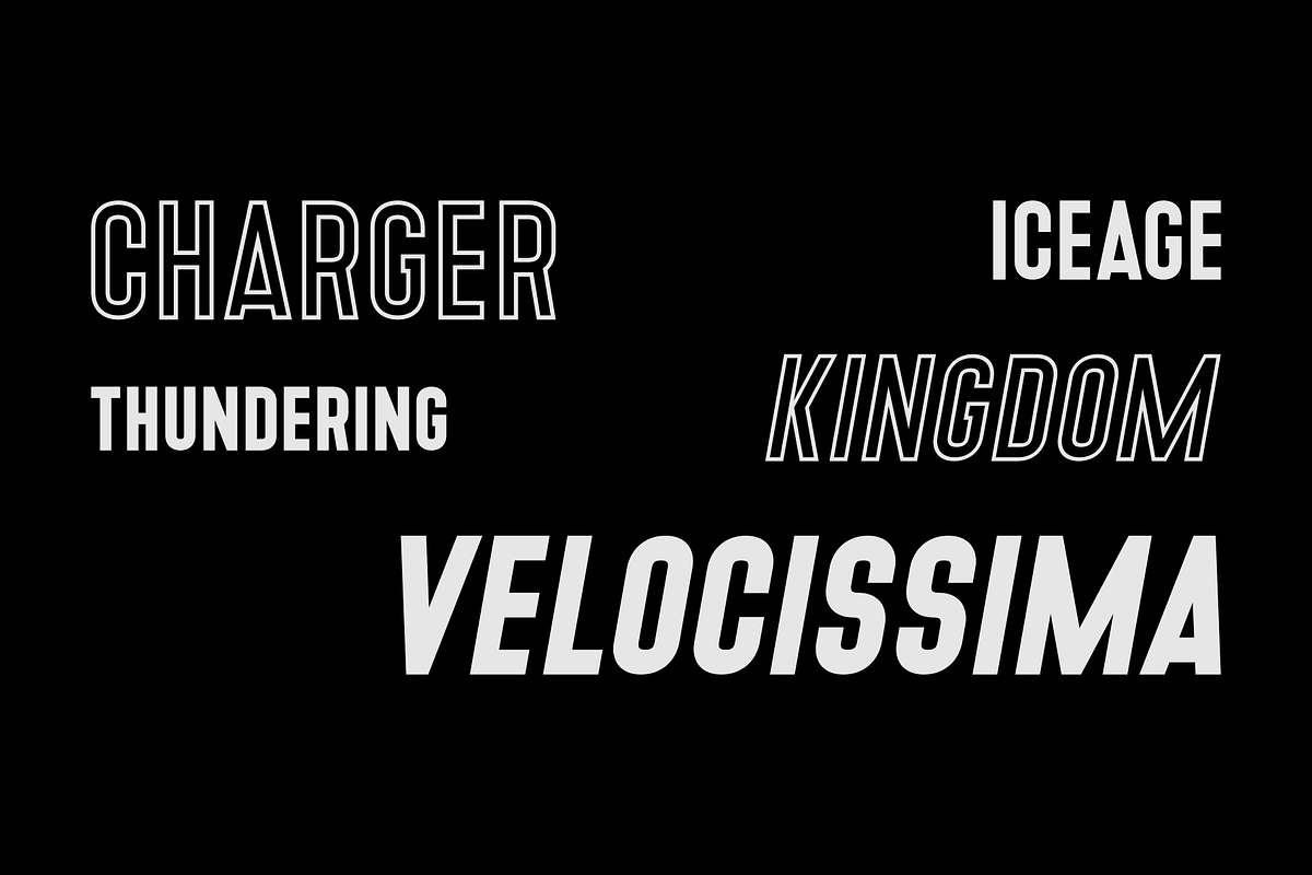 Denso - Font Family preview 2