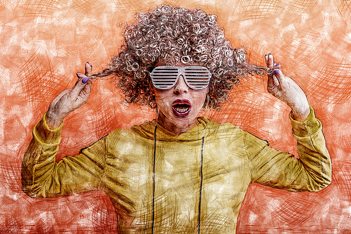 Artistic Sketch Photoshop Action, an Action Add-On by Grishka89 (Photo 3 of 11)